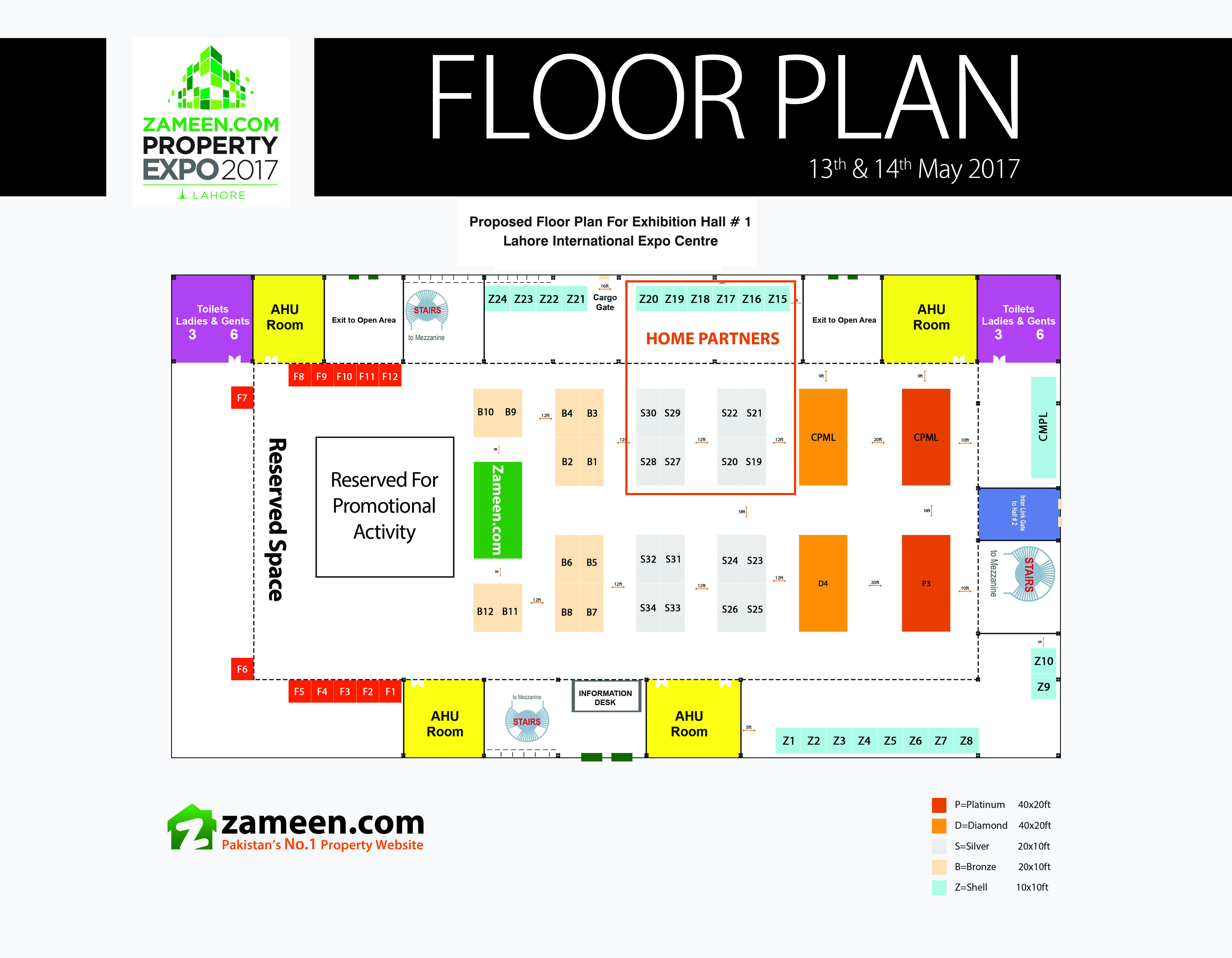 Floorplan Pakistan Property Expo